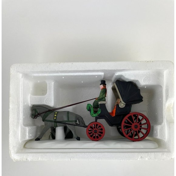 Christmas - DEPT. 56 - CENTRAL PARK CARRIAGE - Original Box - Picture 6 of 8